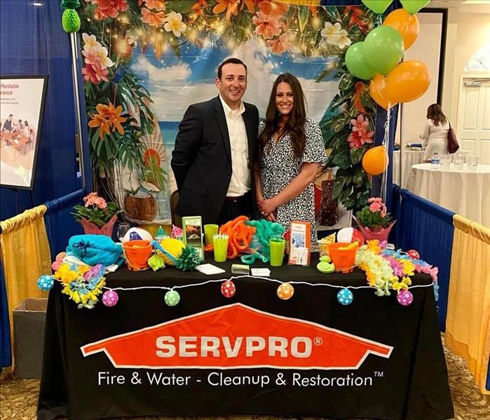 SERVPRO reps at vendor booth
